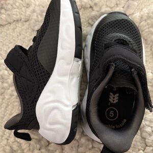 Target Kids Black and White Mesh Sneakers